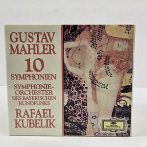 Mahler - 10 Symphonien Rafael Kubelik 10 CD Deutsche Grammophon Box Set Like New